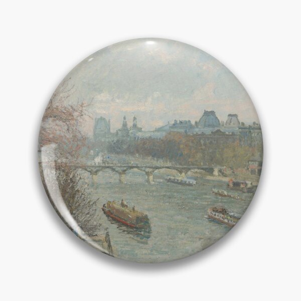 Item preview, CAMILLE PISSARRO  - The Louvre, Afternoon, Rainy Weather, 1900 designed and sold by Kerras Kjobed.