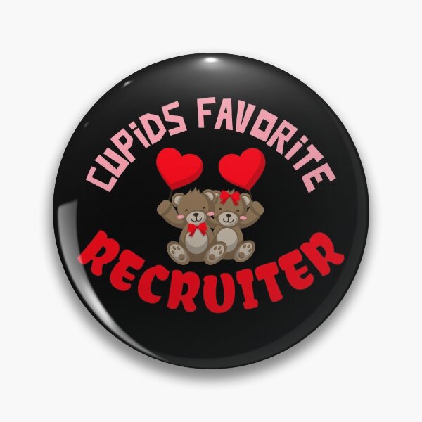 Item preview, Cupids favorite Recruiter  Cute Valentine Design designed and sold by Click-Like.