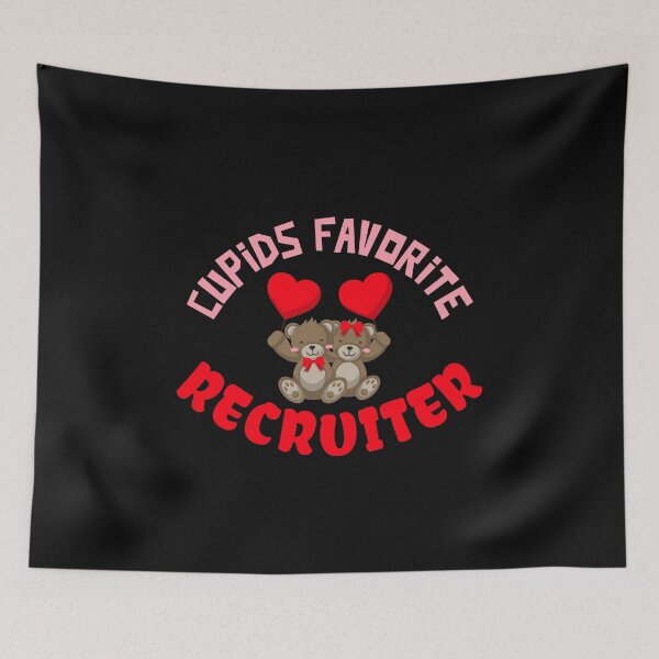 Item preview, Cupids favorite Recruiter  Cute Valentine Design designed and sold by Click-Like.