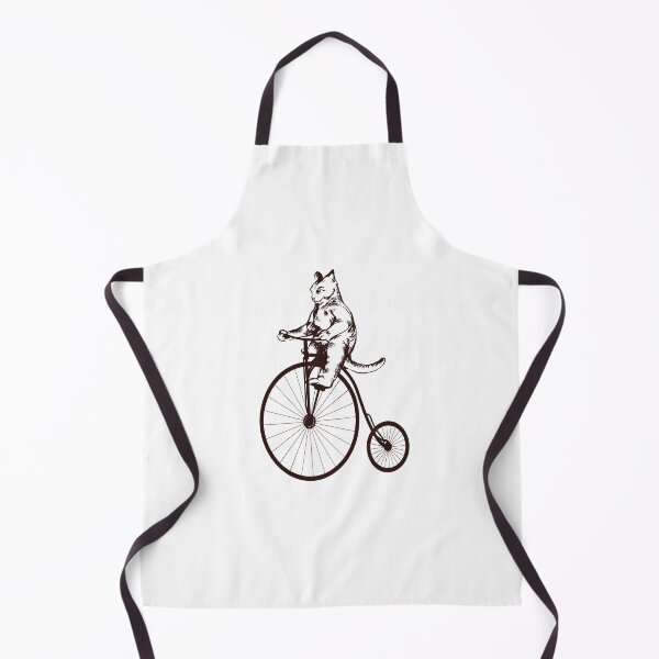 Item preview, Vintage cat penny farthing designed and sold by DerSenat.