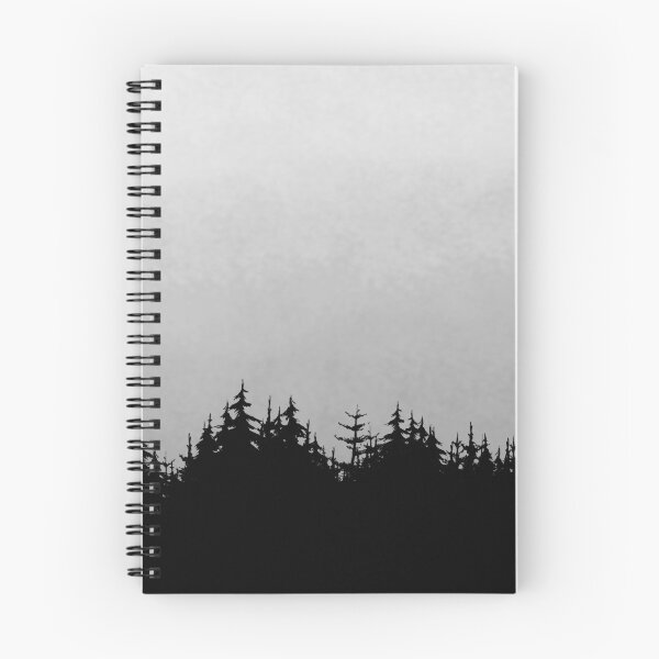 Item preview, Monochrome Treeline designed and sold by wintry-art.