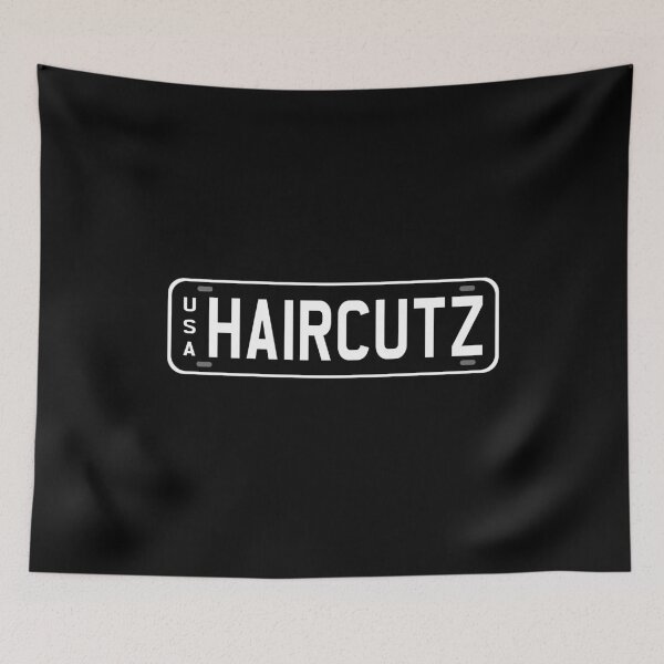 Item preview, USA HAIRCUTZ number plate designed and sold by fil00.