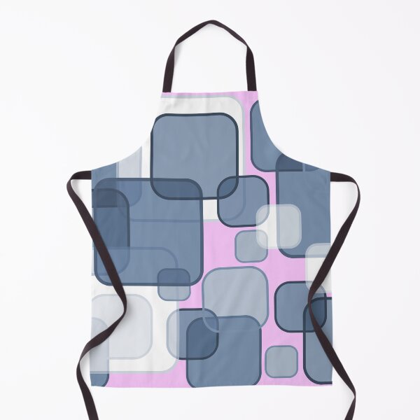 Item preview, Retro Square Bubbles - Blue and Pink designed and sold by Quooki.