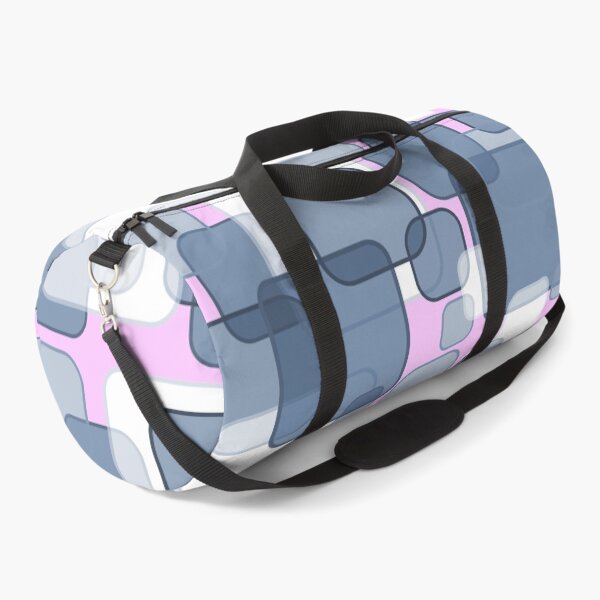 Item preview, Retro Square Bubbles - Blue and Pink designed and sold by Quooki.