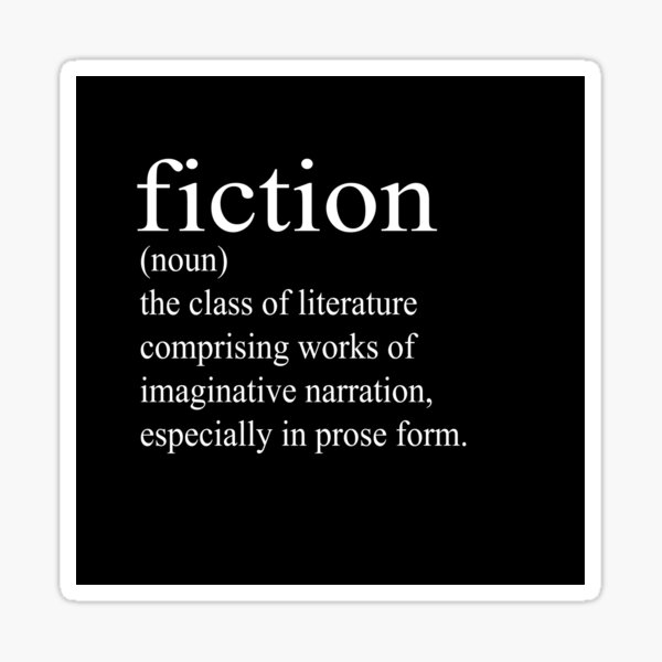 Item preview, Fiction Definition designed and sold by literarydreamrs.
