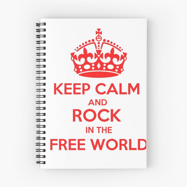 Item preview, Keep Calm And Rock In The Free World designed and sold by Fioranoclthing.