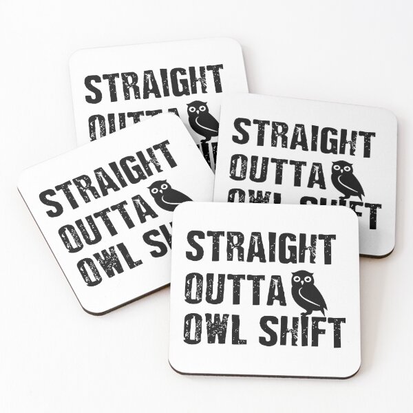 Item preview,  straight outta night shift owl designed and sold by Ashi17.