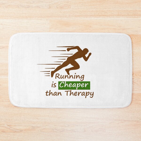 Item preview, Running Is Cheaper Than Therapy designed and sold by salim arougou.