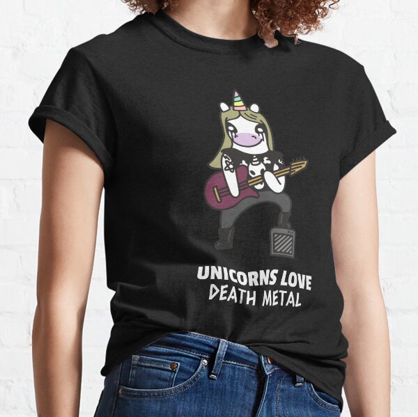  Pastel Goth Grunge Punk Girl T Shirt - Death Metal Unicorn :  Clothing, Shoes & Jewelry