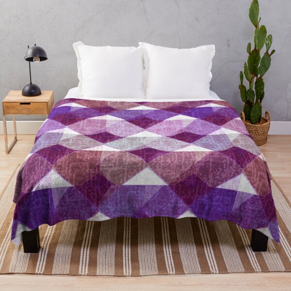 Item preview, Modern Patchwork Quilt Pattern - Amethyst designed and sold by TextileInstinct.