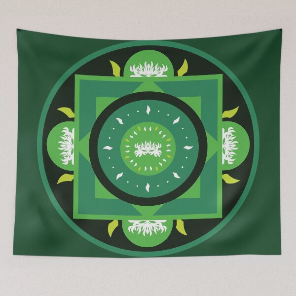 Item preview, Dalish Mandala - Dragon Age Geometric Art designed and sold by Yannick Toney.