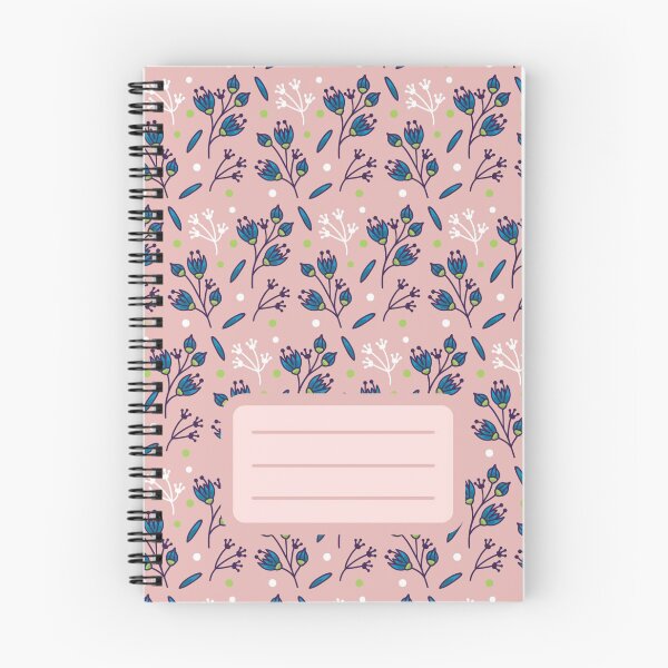 Item preview, Pretty Flowers Pattern Spiral Book with Name Slip (Pretty Flowers Pattern Spiral Notebook with Name Slip) designed and sold by Mushrankhan.