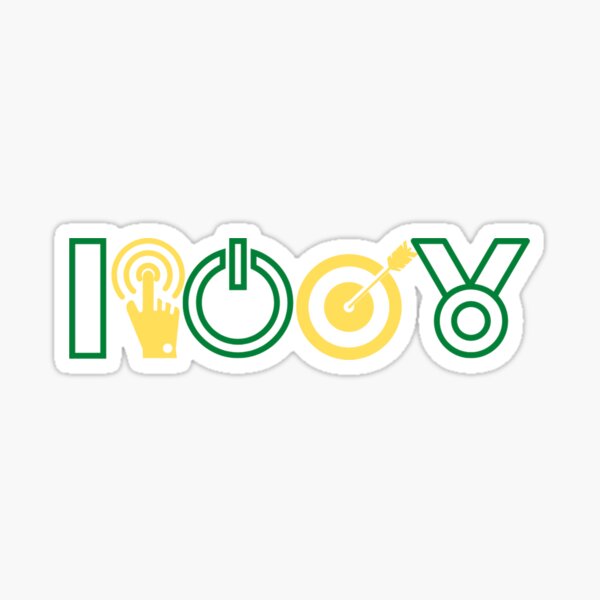 Item preview, I Press On Towards the Goal to Win the Prize    IconWear (Grn/Ylw) designed and sold by KaiKwercreation.