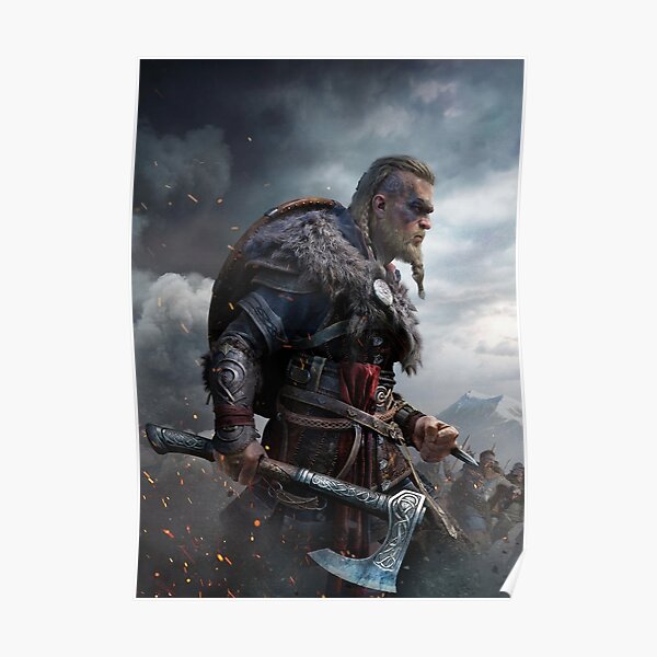 Eivor Assassins Creed Valhalla Poster