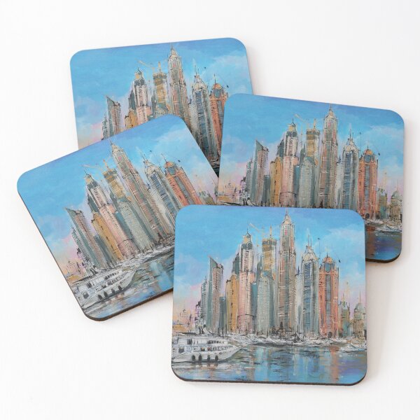 Item preview, Dubai Marina designed and sold by Artbyirina.