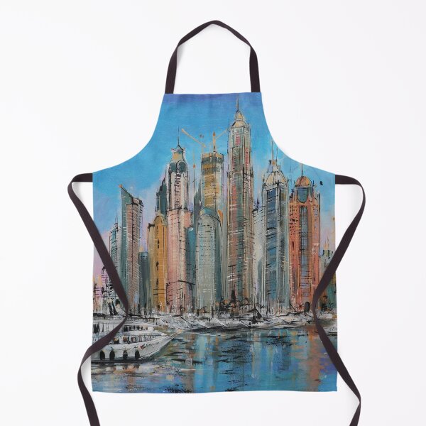 Aperçu de l'œuvre Marina de Dubaï créée et vendue par Artbyirina.