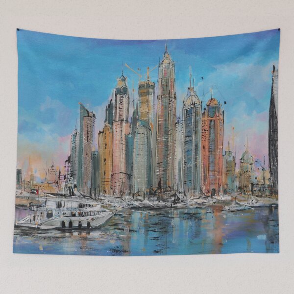 Item preview, Dubai Marina designed and sold by Artbyirina.