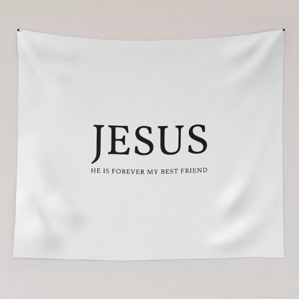 Artikelvorschau, Jesus, er ist für immer mein bester Freund, Glaube, Christ entworfen und verkauft von cyhdesign.