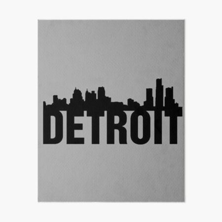 Artikel-Vorschau von Wolkenkratzer der Stadt Detroit, designt und verkauft von G-soufiane.