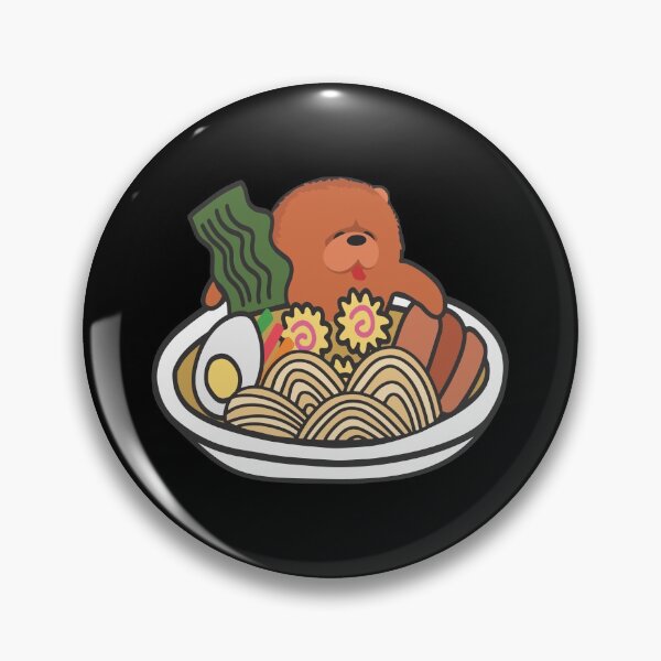 Item preview, Chow Chow Dog eats Japanese Ramen Noodles designed and sold by UpYourSelf.