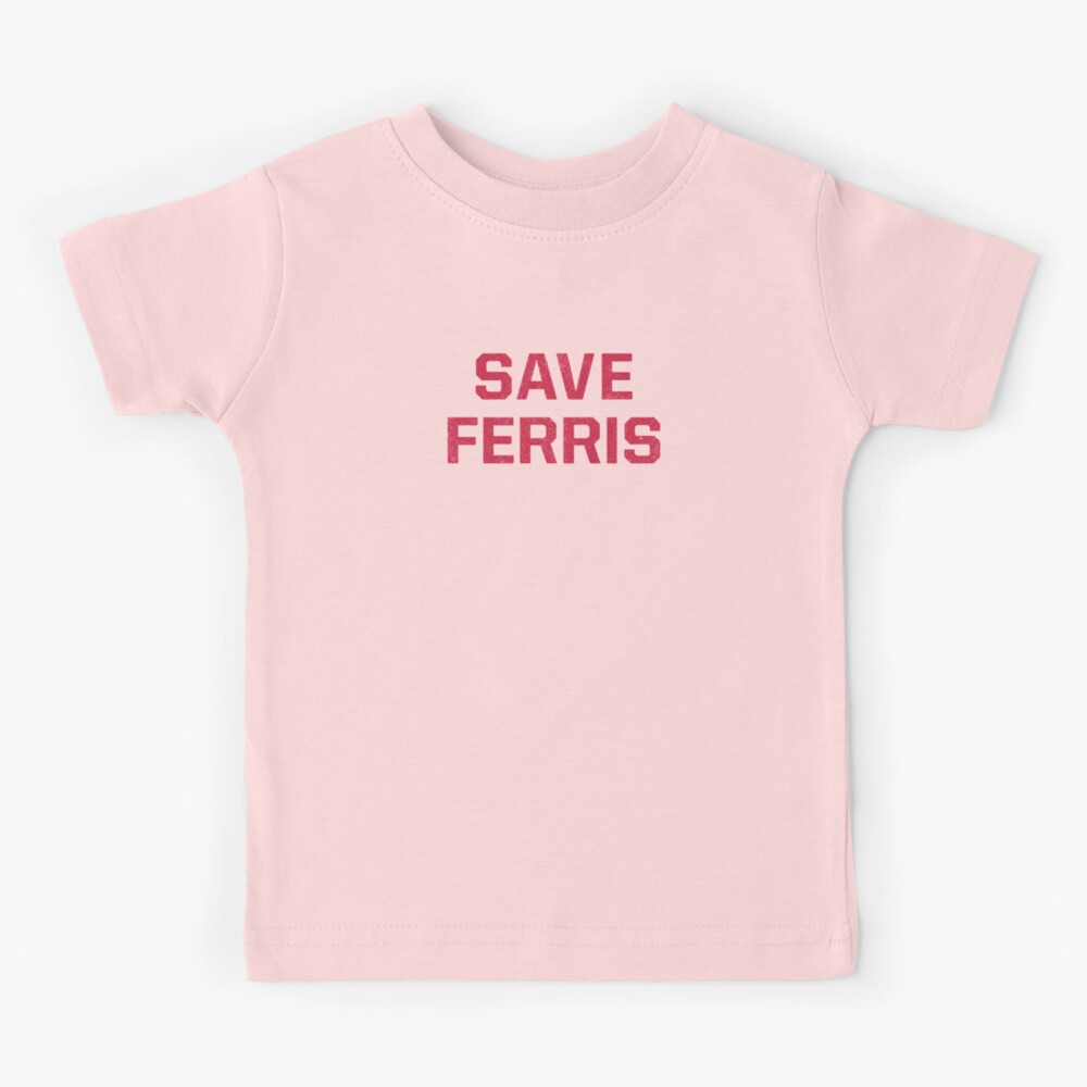 Ferris Bueller's Day Off Save Ferris '86 Red T-Shirt