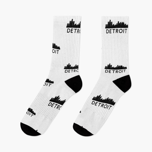Item preview, Detroit City Skyscraper Skylines Vintage Sunset Retro Silhouette designed and sold by Emerg-Apparel.