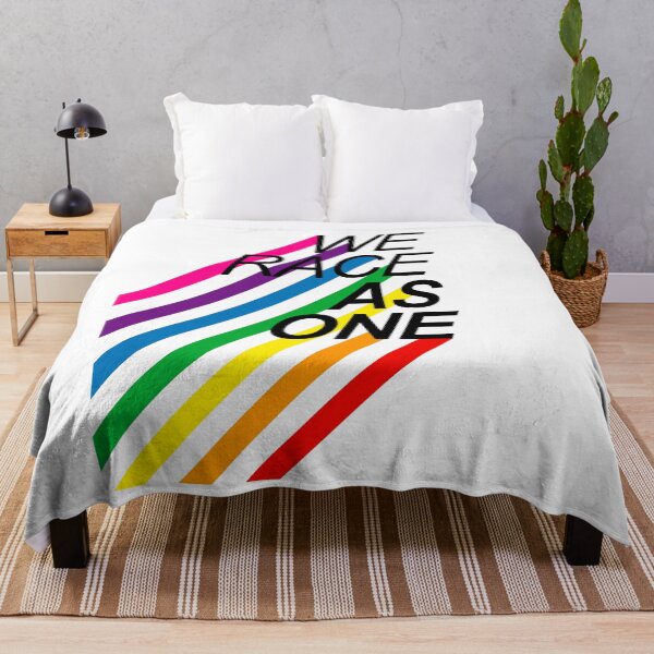 Item preview, We Race As One - Rainbow Lines designed and sold by reval-store.