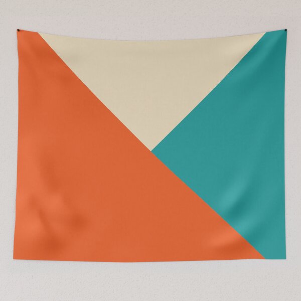 Item preview, Mid Century Modern Tricolor V designed and sold by rewstudio.