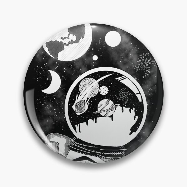 Item preview, astronaut with space reflection  designed and sold by Catherine  Milchard.