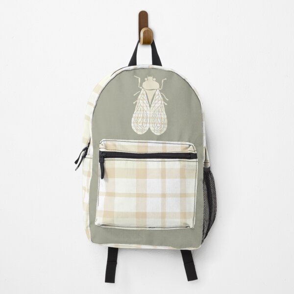 Item preview, Plaid-Winged Cicada designed and sold by LochNestFarm.