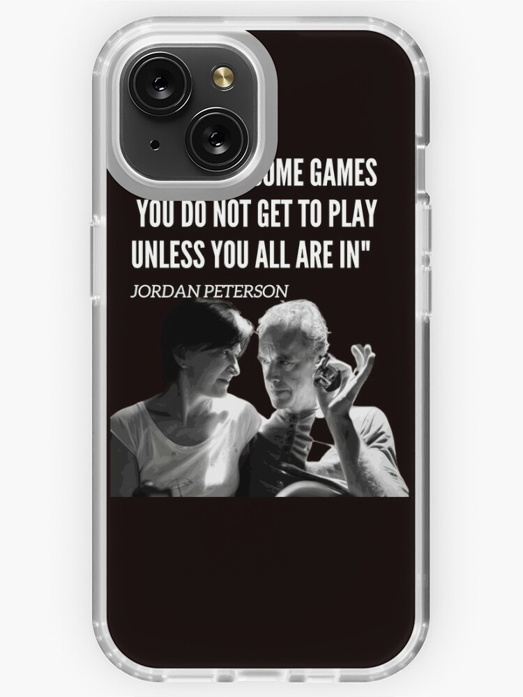 Jordan peterson quotes iPhone Case