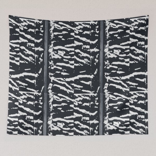 Item preview, Black and White Road, with Snow and Land designed and sold by Mycxh.