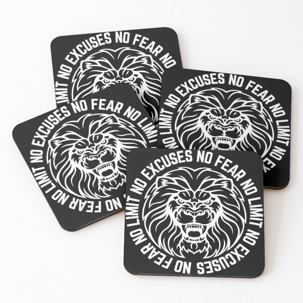 Item preview, NO FEAR NO LIMIT NO EXCUSES designed and sold by HeavyLiftGift.