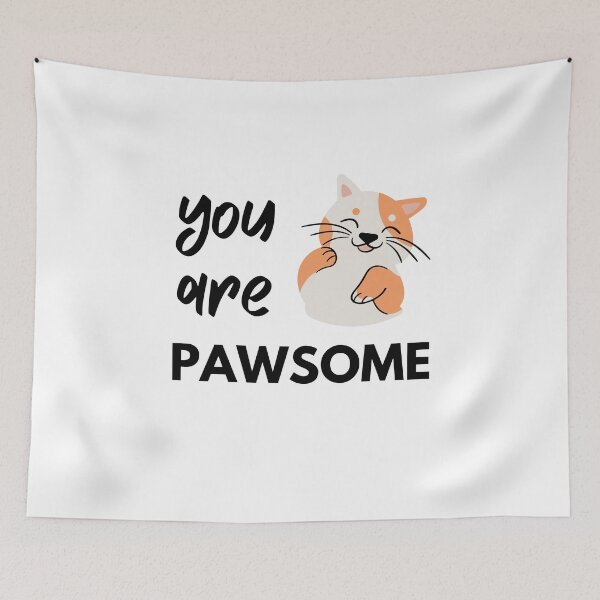 Item preview, You Are Pawsome Pet Owner Love Pun of Awesome designed and sold by Emerg-Apparel.