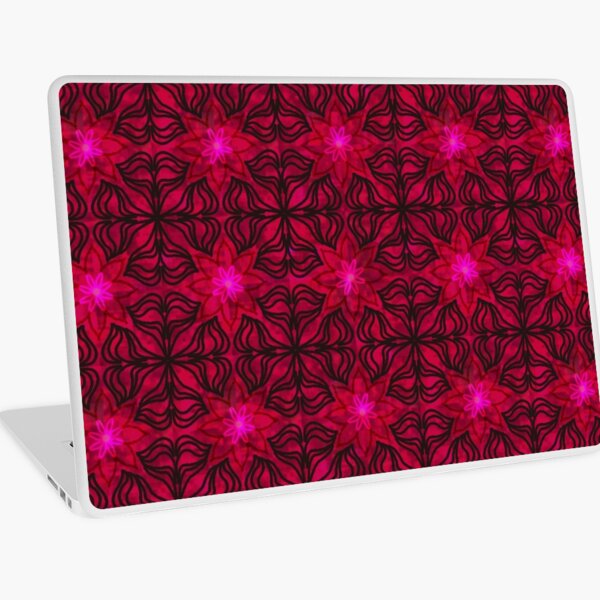 Neon Morrocan Tile Laptop Skin