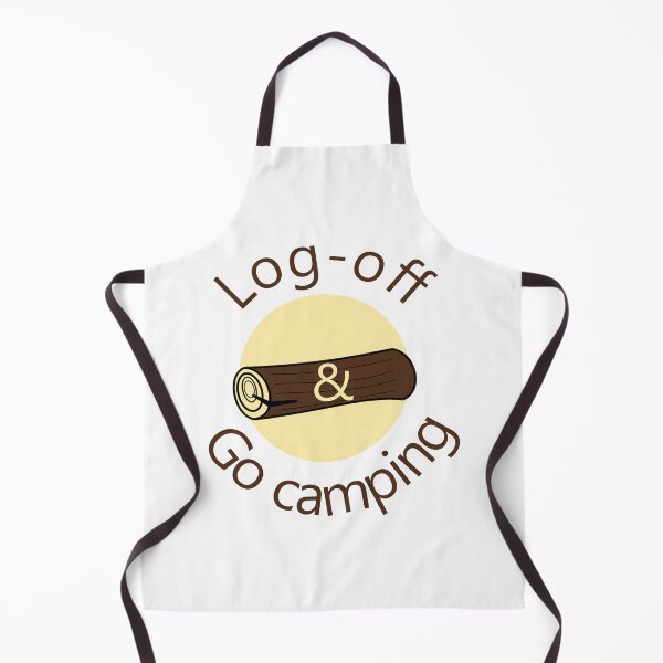Item preview, Log-off and go camping designed and sold by TKsTees.