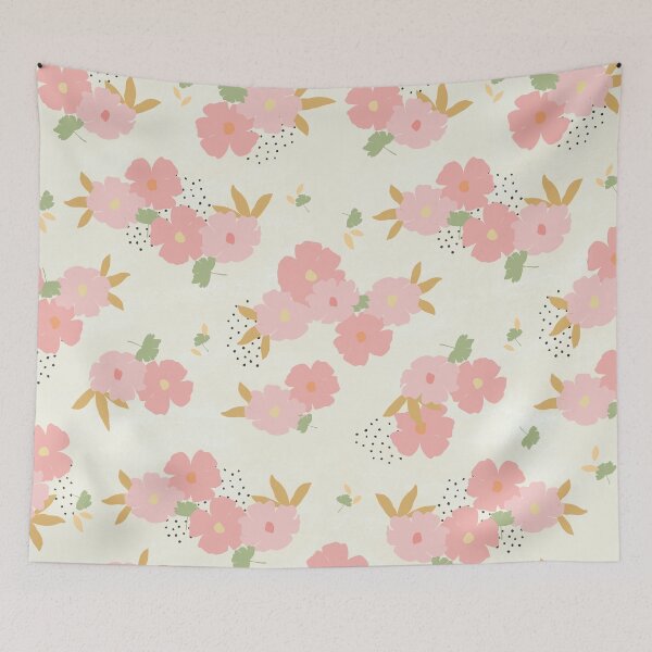 Item preview, Pink floral pattern designed and sold by SoulLiving.