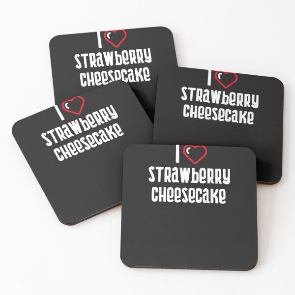 Item preview, I Love Strawberry Cheesecake designed and sold by EricJP.