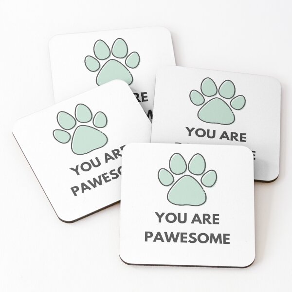 Item preview, You Are Pawsome Pet Owner Love Pun of Awesome designed and sold by Emerg-Apparel.