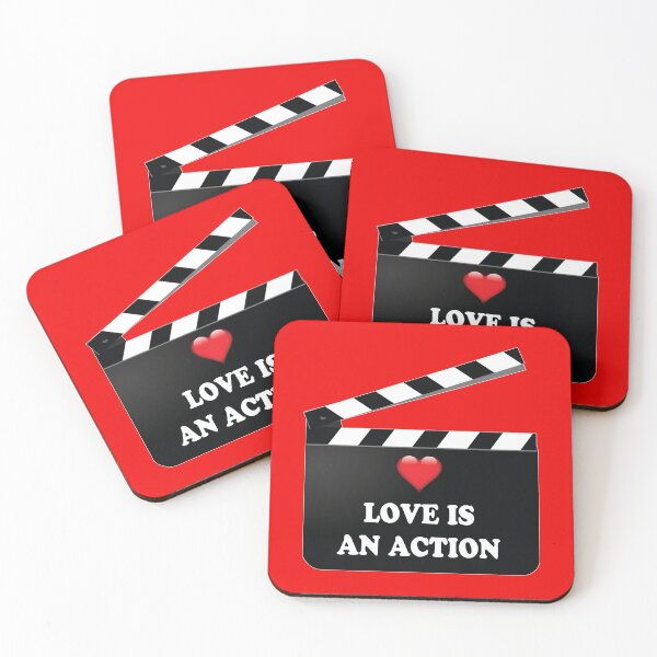 Item preview, Love is an Action designed and sold by SnarkSharks.