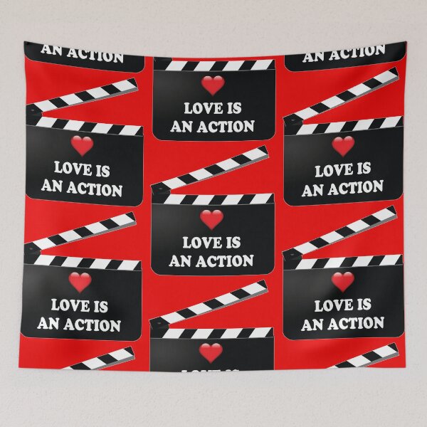 Item preview, Love is an Action designed and sold by SnarkSharks.