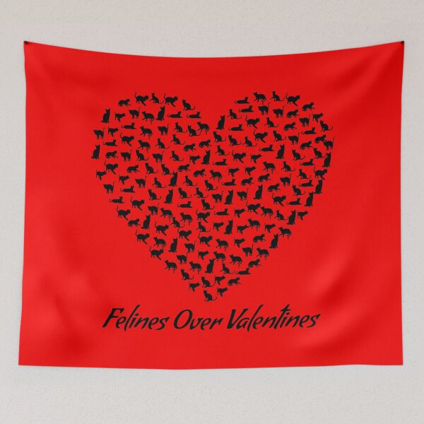 Item preview, Felines Over Valentines designed and sold by ClassySassyCats.