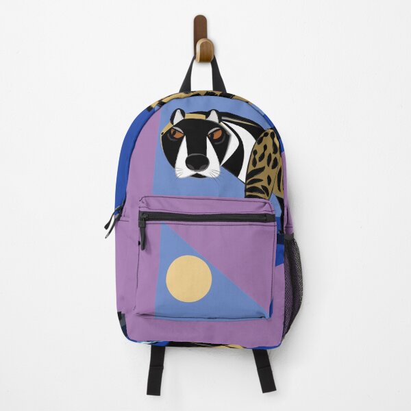 Item preview, African Civet and wildlife blue moon designed and sold by belettelepink.
