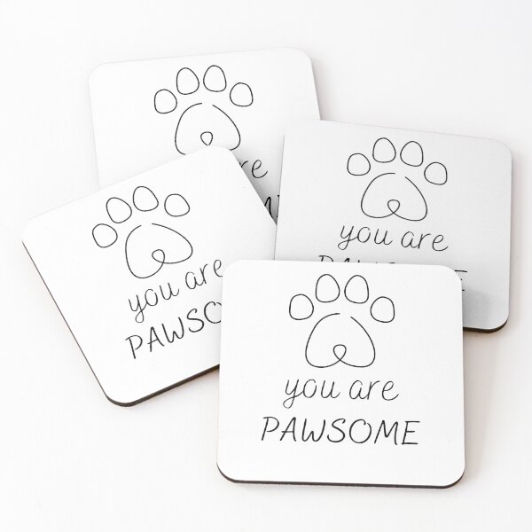 Item preview, You Are Pawsome Pet Owner Love Pun of Awesome designed and sold by Emerg-Apparel.