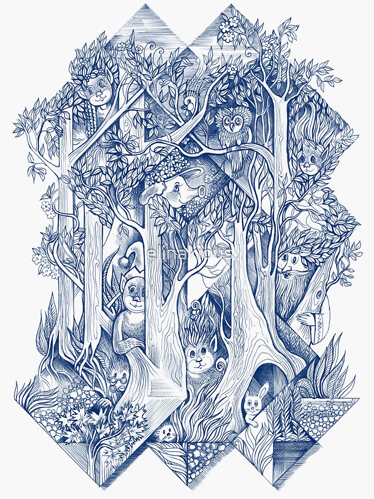 Jungle hide-and-seek by elinakious