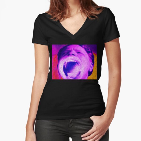 Fitted V-Neck T-Shirt