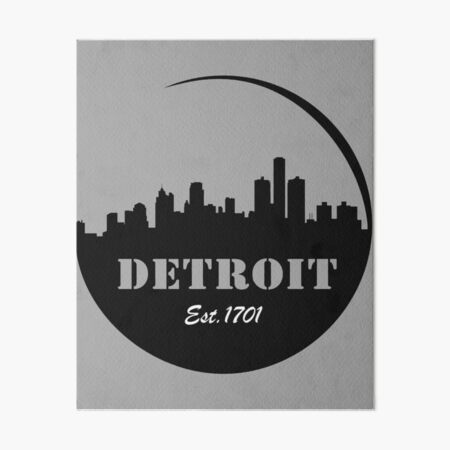 Artikel-Vorschau von Wolkenkratzer der Stadt Detroit, designt und verkauft von G-soufiane.
