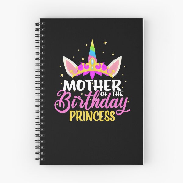 Item preview, Mother Of The Birthday Princess Girl Unicorn Diadem Birthday designed and sold by RJ-Art.