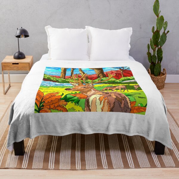 Item preview, beautiful deer with nature. designed and sold by Rathod Nirav.
