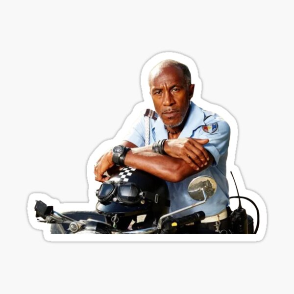 Police BBC Death in Paradise Sticker